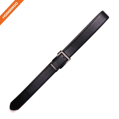 Hongmioo New Arrival Automatic Buckle Split Cowhide Comfort Genuine Leather Ratchet Dress Belt