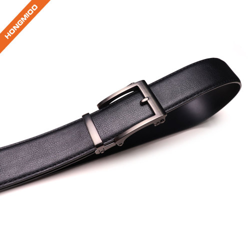 Hongmioo New Arrival Automatic Buckle Split Cowhide Comfort Genuine Leather Ratchet Dress Belt