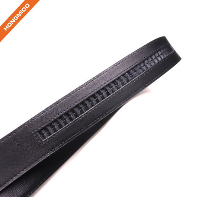 Hongmioo New Arrival Automatic Buckle Split Cowhide Comfort Genuine Leather Ratchet Dress Belt