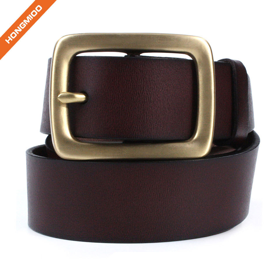 Custom full grain leather belt - image 2