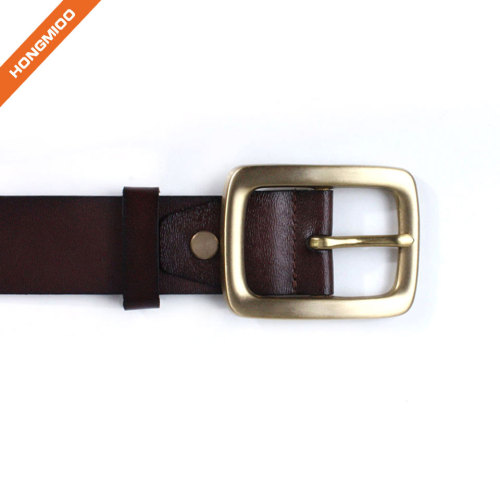 Hongmioo Mens Soft Full Grain Genuine Leather Belt for Men