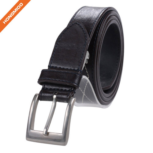 Hongmioo Pin Buckle Adjustable Men Pu Belt