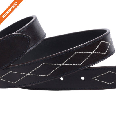 Hongmioo Pin Buckle Adjustable Men Pu Belt