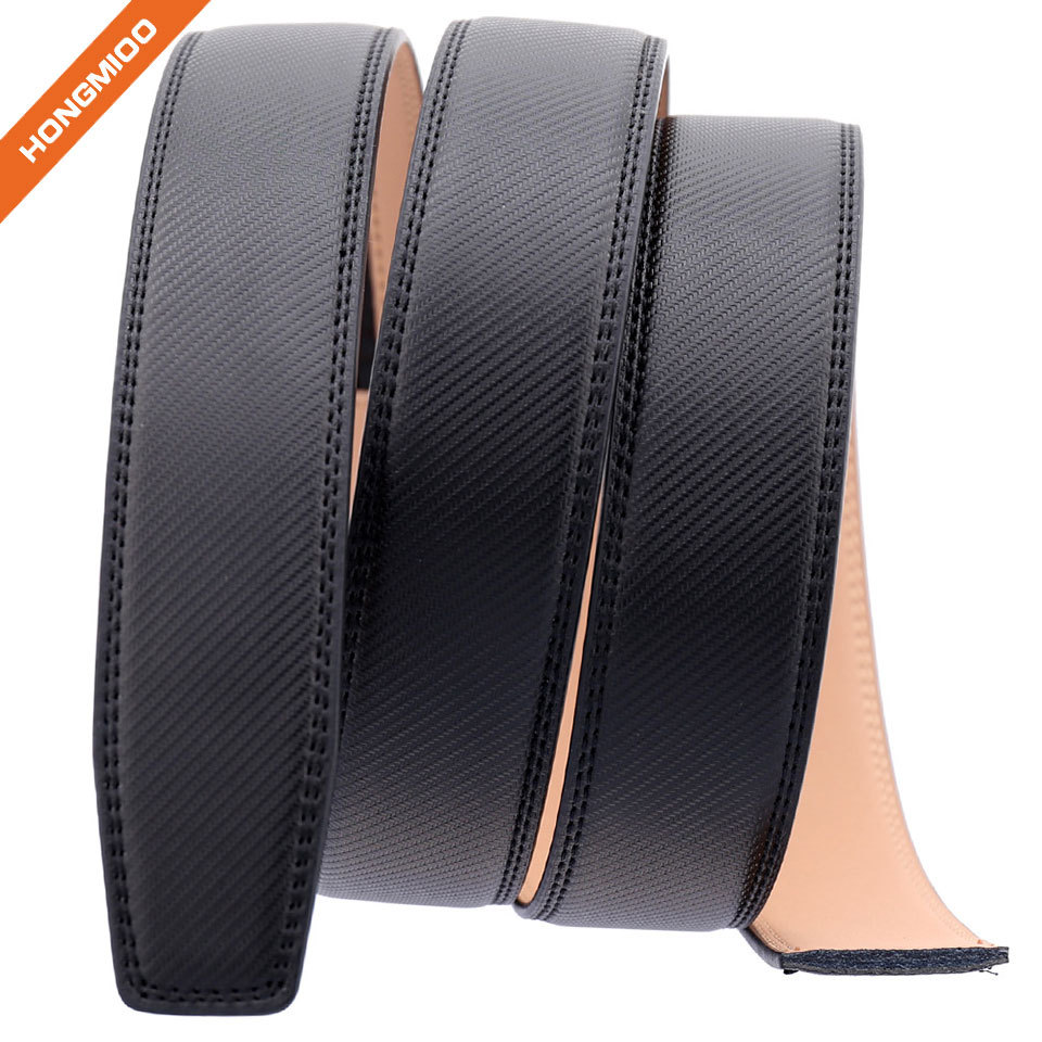 Hongmioo Custom Mens Automatic PU Leather Belt Strap wi... side