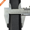 Hongmioo Automatic Men's PU Leather Round Tail Waist Strap Belt No Buckle