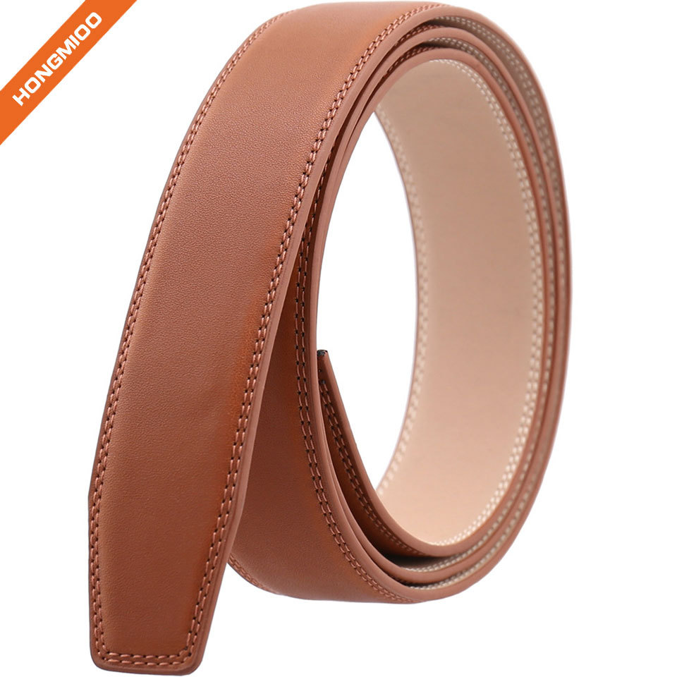 Casual Fashion Automatic PU Belt Strap with no Buckle f... side