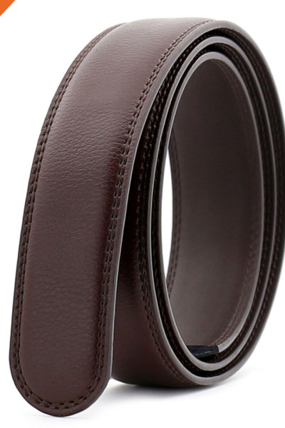 Genuine Full Grain Vintage Distressed Leather Belt Strap