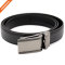 Hongmioo New Technology Comfort Click Buckle Split Leather Ratchet Belt with Custom Logo