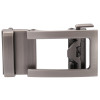 Men's Solid Buckle Automatic Ratchet Leather Belt Buckle
