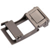 Men's Solid Buckle Automatic Ratchet Leather Belt Buckle