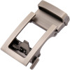 Men's Solid Buckle Automatic Ratchet Leather Belt Buckle