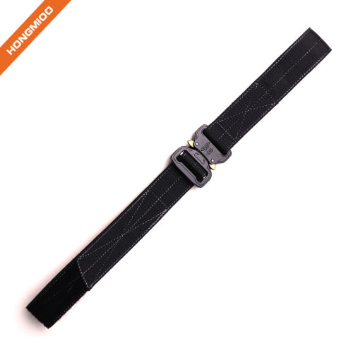 Hongmioo New Design Hidden Money Security Nylon Tactical Belt with Cobra Buckle