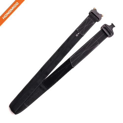 Hongmioo New Design Hidden Money Security Nylon Tactical Belt with Cobra Buckle
