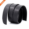 Hongmioo 3.5cm Wide Mens Genuine Ratchet Full Grain Lether Belt Strap