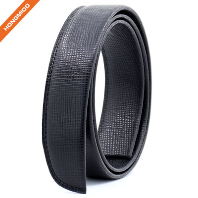 Hongmioo 3.5cm Wide Mens Genuine Ratchet Full Grain Lether Belt Strap