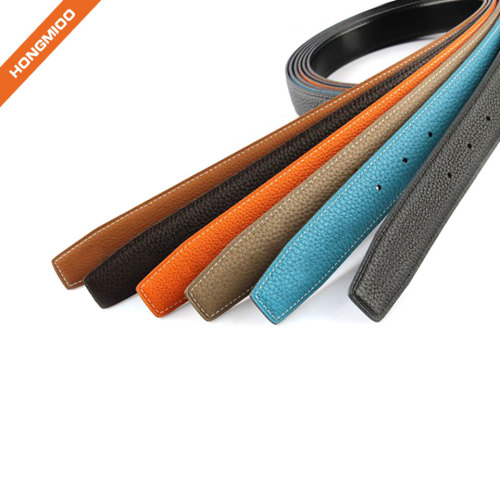 Hongmioo Multi-colored Fashion Leather Belt Straps No Buckle