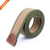 Hongmioo Mens Fabric Webbing Belt Strap no Buckle