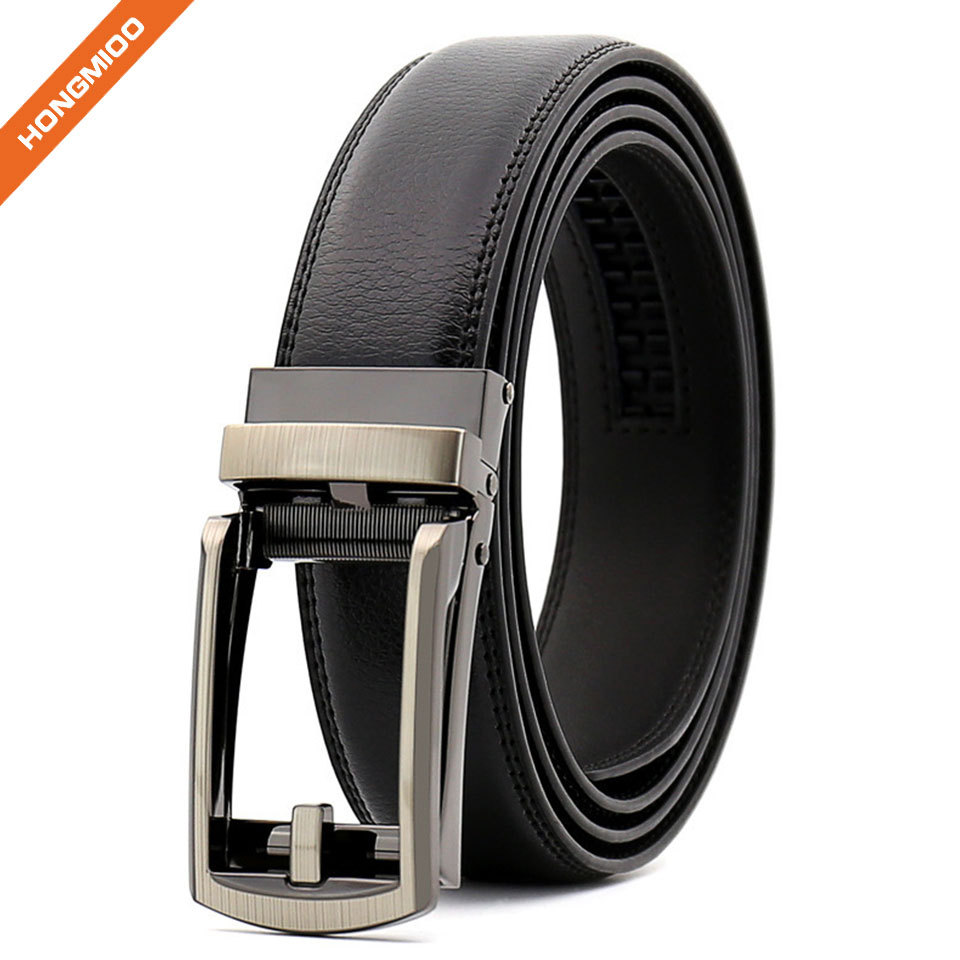 Custom Wholesale Black Brwon New Automatic Buckle Fake ...
