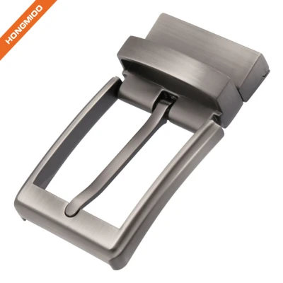 Reversible Clamp Belt Buckle Nickel Free Reversible Prong Buckle Zinc Alloy