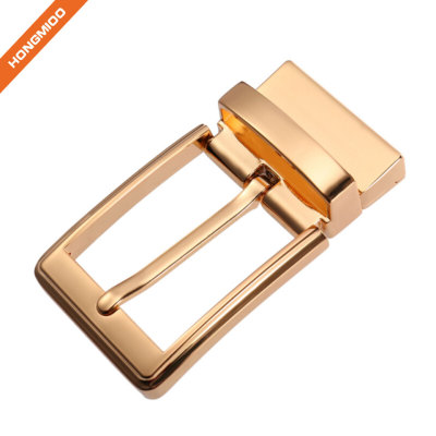 Reversible Clamp Belt Buckle Nickel Free Reversible Prong Buckle Zinc Alloy