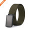 Hongmioo New Coming High Quality Casual Fashion Nylon Fabric Belt with Ratchet Buckle