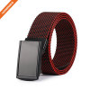 Hongmioo New Coming High Quality Casual Fashion Nylon Fabric Belt with Ratchet Buckle