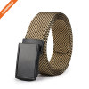 Hongmioo New Coming High Quality Casual Fashion Nylon Fabric Belt with Ratchet Buckle