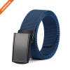 Hongmioo New Coming High Quality Casual Fashion Nylon Fabric Belt with Ratchet Buckle