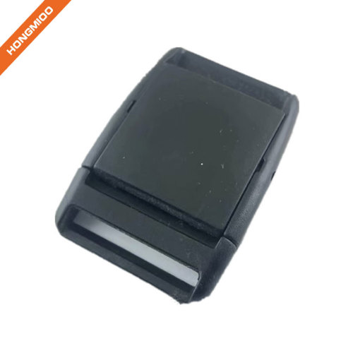 New Safety Black Flat Plastic Belt Buckle