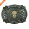 Factory Custom Zinc Alloy Brass Sizes Logo Fashion Western Buckle for Cowboy