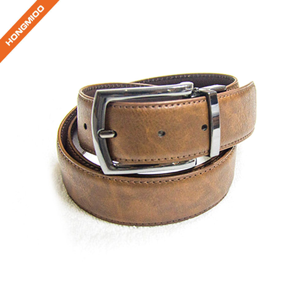 Men's Dress Casual Every Day Reversible Leather Belt