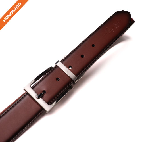 The Classic Leather Everyday Belt With Zinc Alloy Buckle Made By Full Grain Leather