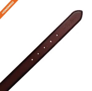 The Classic Leather Everyday Belt With Zinc Alloy Buckle Made By Full Grain Leather