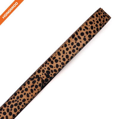 Womens Leopard Print Belts Cheetah Animal Print Belt for Jeans