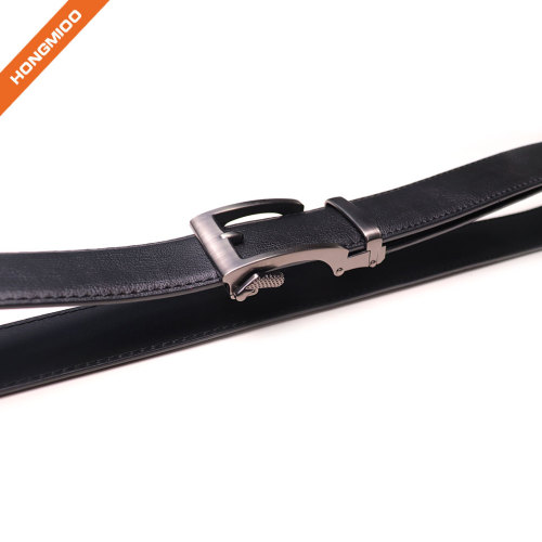 Ratchet Belts for Men Genuine Leather Dress Belt Automatic Buckle