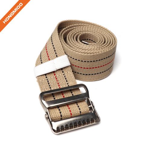 Gait Belt With Metal Buckle Heavy Duty Gait Transfer Belt For Patient Transfer