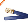 Men's 1.25" Traditional Gold Buckle With Ratchet Belt Strap