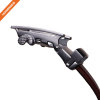 Men's 1.25" Traditional Gunmetal Buckle with Ratchet Belt Strap