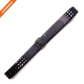 Mens Rivet PU Belts Punk Studded Leather Belts for Men With Pin Buckle PU leather belt