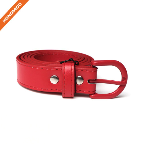 Women Leather Belt Womens Belt Ladies Belt For Jeans Pants Dress With Fashion Prong Buckle