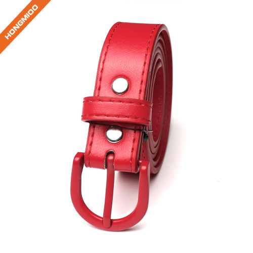 Women Leather Belt Womens Belt Ladies Belt For Jeans Pants Dress With Fashion Prong Buckle