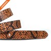 Fashion Womens Leather Belts With Pin Buckle Waist Belt For Jeans Pants
