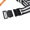 Mens & Womens Canvas Belt with Black Slide Buckle 1 1/2" Wide Extra Long Solid Color