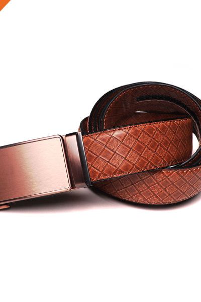 Italian Calfskin Leather Designer Golf and Dress Belt For Men