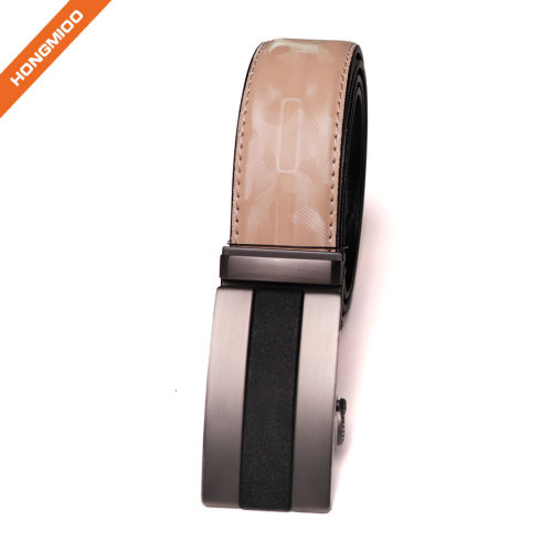 Genuine Leather Ratchet Dress Belt With Automatic Buckle Enclosed In An Elegant Gift Box