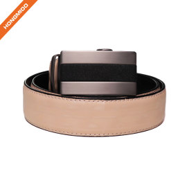 Genuine Leather Ratchet Dress Belt With Automatic Buckle Enclosed In An Elegant Gift Box