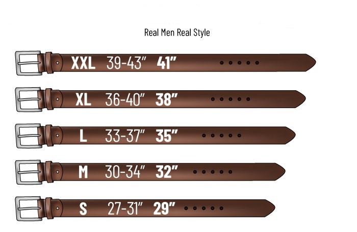 How to choose a belt size ?