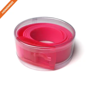 Plastic Soft Touch Multiple Color Silicone Belt Golf Belt