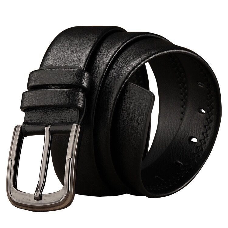 Fashion Stylish Microfiber Bonded Leather Pin Buckle Be...