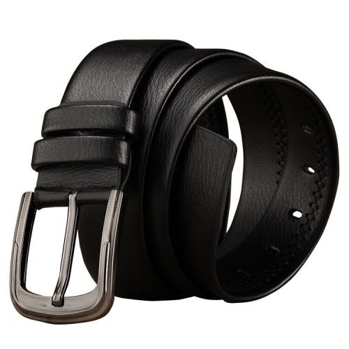 Fashion Stylish Microfiber Bonded Leather Pin Buckle Belt For Men
